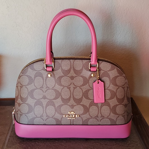 Coach Handbags - Coach signature mini Sierra purse